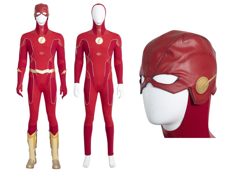 Flash season 8 Barry Allen Cosplay Costumes